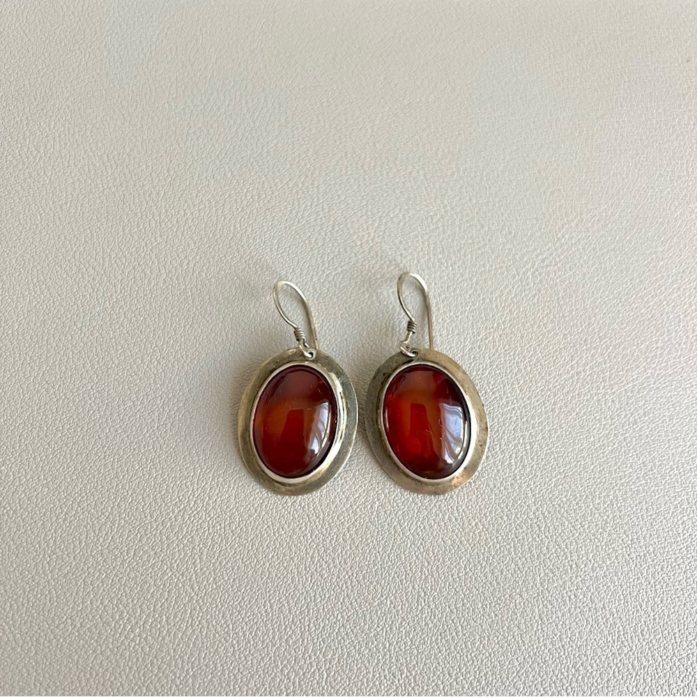 Sterling Silver pendant earrings